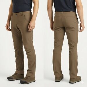 KUHL‎ Resistor Chino Tapered Fit Pants Mens 30x32 Stone Brown Performance NWOT